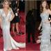 AFP - El brillo lo escogieron Kate Hudson vestida de Atelier Versace y Jennifer Garner con un diseño del venezolano Oscar de la Renta.