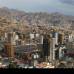 AP - Panor&#225;mica del estadio Hernando Siles y de La Paz, donde se jug&#243; el compromiso ante m&#225;s de 20.000 espectadores.