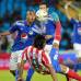 Colprensa - Cuando apenas el tablero marcaba el minuto tres, El Tigre recibi&#243; de pecho la pelota y con cautela, como para que todo su p&#250;blico viera el gol, se levant&#243; para enviarla de chalaca al fondo de la puerta albiazul. El tanto fue celebrado incluso por los seguidores del conjunto bogotano.