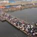 Reuters - Miles de musulmanes se unieron a la primera fase de Bishwa Ijtema, la segunda reunión más grande de los musulmanes después de Haj.