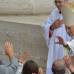 FOTO AFP - Fue ceremonia de canonización sin precedentes, que tuvo otro ribete histórico con la presencia del pontífice retirado Benedicto XVI.