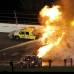 Reuters - El piloto colombiano Juan Pablo Montoya se estrell&#243; en su carro Chevrolet n&#250;mero 42 durante la Copa Sprint de la Nascar en la pista de Daytona 500. Montoya sali&#243; ileso del accidente.