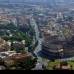 Reuters - Vista aérea del Coliseo Romano, una de las insignias de la capital de Italia.