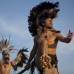AP - Numerosos grupos de danzantes fueron a ofrecer sus bailes y sus ritos a los mayas por la llegada del nuevo B&#39;aktun.