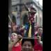 AP - Seguidores de Nicolás Maduro ya hicieron imágenes a su nombre.