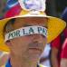 Esteban Vanegas - Los participantes de la marcha manifestaron de m&#250;ltiples maneras su deseo de paz.