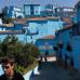 AP - En el pueblo ubicado en el sur de Espa&#241;a se recre&#243; el lugar donde habitan las peque&#241;as criaturas azules.