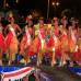 Colprensa - Las candidatas de los barrios desfilaron ante el p&#250;blico, en el Reinado Popular de Cartagena.