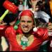 AP - La alegría de los hinchas mexicanos para ver al Tri.