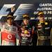 AP - Los sitiales de honor en el Gran Premio de Australia fueron para: El alem&#225;n Sebastian Vettel de RBR-Renault; el ingl&#233;s Lewis Hamilton de McLaren-Mercedes y el ruso Vitaly Petrov de Renault.