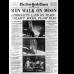 AP - NASA - Julio 21 de 1969. La primera página del New York Times después de que el Apolo 11 aterrizara en la Luna.