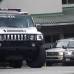Julio Cesar Herrera - El Hummer de la Polic&#237;a fue el primer veh&#237;culo en salir.