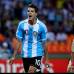 Juan Antonio S&#225;nchez - Lamela celebra uno de los tantos de penalti.
