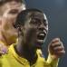 AP - El colombiano Adrian Ramos celebra el gol que marc&#243; ante el Anderlecht en la Liga de Campeones.