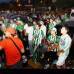 R&#243;binson S&#225;enz - En distintos sitios de la ciudad y del &#225;rea metropolitana los seguidores verdes sufrieron con el juego de vuelta de la semifinal.