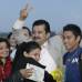 Germ&#225;n Enciso, Colprensa - Un efusivo abrazo reuni&#243; nuevamente a la familia Acu&#241;a Segura en Bogot&#225;. El concejal de Garz&#243;n no pudo contener su emoci&#243;n.