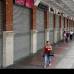 Jaime P&#233;rez - El sector del Hueco y zonas de la avenida Oriental tambi&#233;n se vio afectado, por lo que la mayor&#237;a de los locales comerciales tuvieron que cerrar.