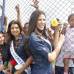 Colprensa - En la Fundación Amigo de los Niños, de Children Internacional, las candidatas aspirantes al título de Señorita Colombia, presenciaron la alegría de los niños del municipio de santa rosa de lima, quienes con un partido de fútbol inauguraron la cancha que la fundación entregó a la comunidad, pues en el corregimiento hay pocos espacios de esparcimiento y recreación para ellos.