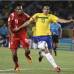 Colprensa - Los tantos del conjunto brasile&#241;o fueron obra de Henrique, Philippe Coutinho, en dos ocasiones y Dud&#250;.