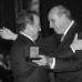 Archivo - Jorge Hern&#225;ndez y Jos&#233; Alberto V&#233;lez, presidente de Argos.