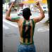 Esteban Vanegas - Muchos me tildan de loco, pero quer&#237;a tatuarme la camiseta de mi equipo que es lo que m&#225;s quiero en la vida. Yo so&#241;aba con llegar un d&#237;a al estadio sin camisa porque en mi piel sab&#237;a que llevar&#237;a el verde y blanco, dice Felo.