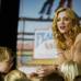 Foto AP - Entre las muchas facetas de Madonna, que adem&#225;s de cantante ha sido actriz, modelo, bailarina y empresaria, sorprenda su vena como escritora. En estan imagen dialoga con estudiantes sobre Mr. Peabody&#39;s Apples.