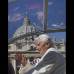 AP - Cuando el papa, abrigo y solideo blanco impoluto, ha aparecido a bordo del papam&#243;vil, la ovaci&#243;n ha sido tan general...