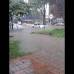 Cortes&#237;a @leillo826 - El panorama en la Avenida 80, cerca a la estaci&#243;n Floresta del metro.