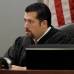 AP - El juez Joe Bonaventure discute el acuerdo con Paris Hilton y sus abogados, en el juzgado del Condado de Clark, en Las Vegas.