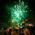 AP - Fuegos artificiales iluminaron el cielo en las afueras del palacio presidencial en El Cairo, Egipto. Celebraciones similares estallaron entre los millones de manifestantes en todo el pa&#237;s que exig&#237;an la destituci&#243;n de Mursi.