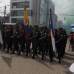 Colprensa - En el desfile militar realizado ayer en Bucaramanga, los militares heridos en combate recibieron aplausos de la comunidad para demostrar su gratitud.