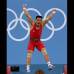Reuters - El norcoreano Un Guk Kim salta de alegr&#237;a al hacer un nuevo r&#233;cord del mundo en la categor&#237;a 62 kg de levantamiento de pesas.