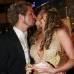 Mauricio Alvarado-Colprensa - La actriz Aura Cristina Geithner prefiri&#243; el color dorado para la gala. En la foto se ve muy enamorada al lado de su pareja.
