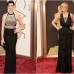 AFP - El negro fue el escogido por Anne Hathaway vestida de Gucci y Julia Roberts de Givenchy Couture.