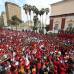 AP - Los seguidores de Hugo Chávez celebraron este jueves el inicio simbólico de su nuevo mandato presidencial en Venezuela.