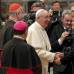 Reuters - Dilma Rousseff presidenta de Brasil saluda al Papa Francisco