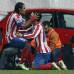 Foto Reuters - Radamel Falcao Garc&#237;a, delantero del Atl&#233;tico de Madrid, logr&#243; su gol n&#250;mero 50.
