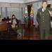 Foto Manuel Saldarriaga - El general Naranjo en su oficina acompa&#241;ado de sus hijas Mar&#237;a Claudia y Marina. Revela que ha realizado 526 viajes por fuera de Bogot&#225;, de los cuales 50 son internacionales.