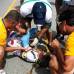 Reuters - La antioque&#241;a Mar&#237;a Luisa Calle se lesion&#243; la mu&#241;eca y el codo al caer este mi&#233;rcoles en la tercera vuelta de la prueba femenina de ciclismo en ruta de los Juegos Centroamericanos y del Caribe de Mayag&#252;ez.