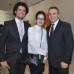 Fotos: Edwin Bustamante y C&#225;mara L&#250;cida. - El curador de arte Oscar Rold&#225;n, Juliana Restrepo, directora del Museo de Arte Moderno, y Fernando Ojalvo.