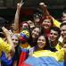 FOTOS JAIME P&#201;REZ - Como hormiguitas fueron llegando a los lugares c&#233;ntricos de la ciudad centenares de hinchas de Colombia...
