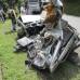 Guillermo Benav&#237;dez - As&#237; qued&#243; uno de los autos embestidos por la tractomula. El hombre fallecido ten&#237;a 31 a&#241;os.