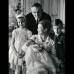 AP - Rainiero de M&#243;naco y Grace Kelly posan con sus hijos Carolina y Alberto en el bautizo de la princesa Estefan&#237;a en 1965.