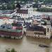 AP - La antigua ciudad de Passau inundada por el r&#237;o Danubio.
