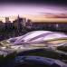 Reuters - Esta imagen generada por computador muestra como sería el estadio Olímpico, una de las principales sedes propuestas para los Juegos Olímpicos de Tokio 2020.