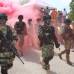 Colprensa - Por las principales calles de Sincelejo se realizó un desfile en el que participaron la Armada Nacional, la Policía, la Defensa Civil y algunas instituciones educativas.