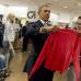 AFP - Barack Obama estuvo de compras esta semana en una tienda Gap de Nueva York.