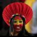 Reuters - Espa&#241;a cont&#243; con un numero apoyo en las tribunas del Ellis Park de Johannesburgo.