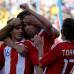 Reuters - Riveros puso el 2-0 que sería definitivo con un potente remate de pierna izquierda desde el borde del área.