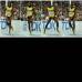 Reuters - Nesta Carter fue el primero en el relevo, seguido por Michael Frater. Yohan Blake, el campe&#243;n de los 100 tras la descalificaci&#243;n de Bolt en la final, fue el tercero y entreg&#243; a Bolt.